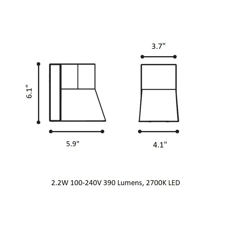 Beacon Outdoor LED Wall Light - Image 6