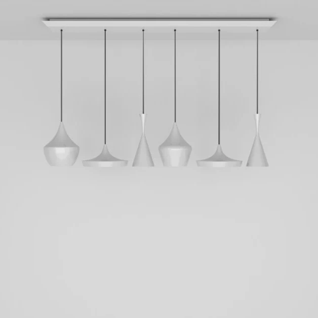 Beat Large Linear Multi-Light LED Pendant Light - Image 11