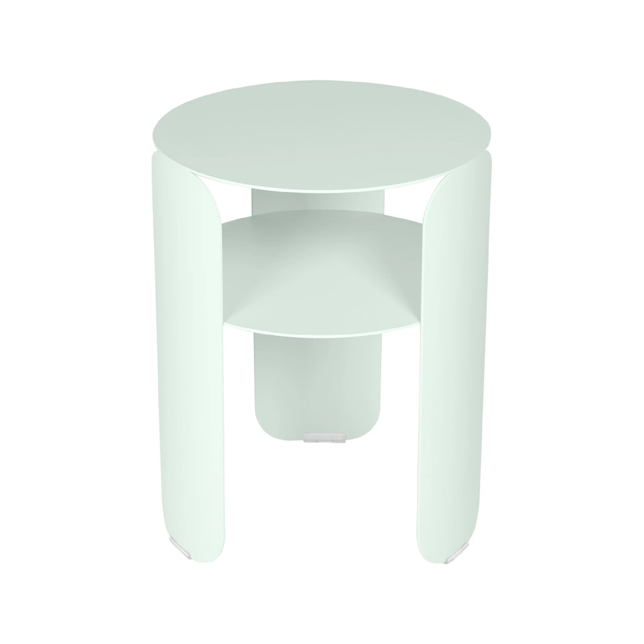 Bebop Outdoor Side Table with Shelf - Image 12