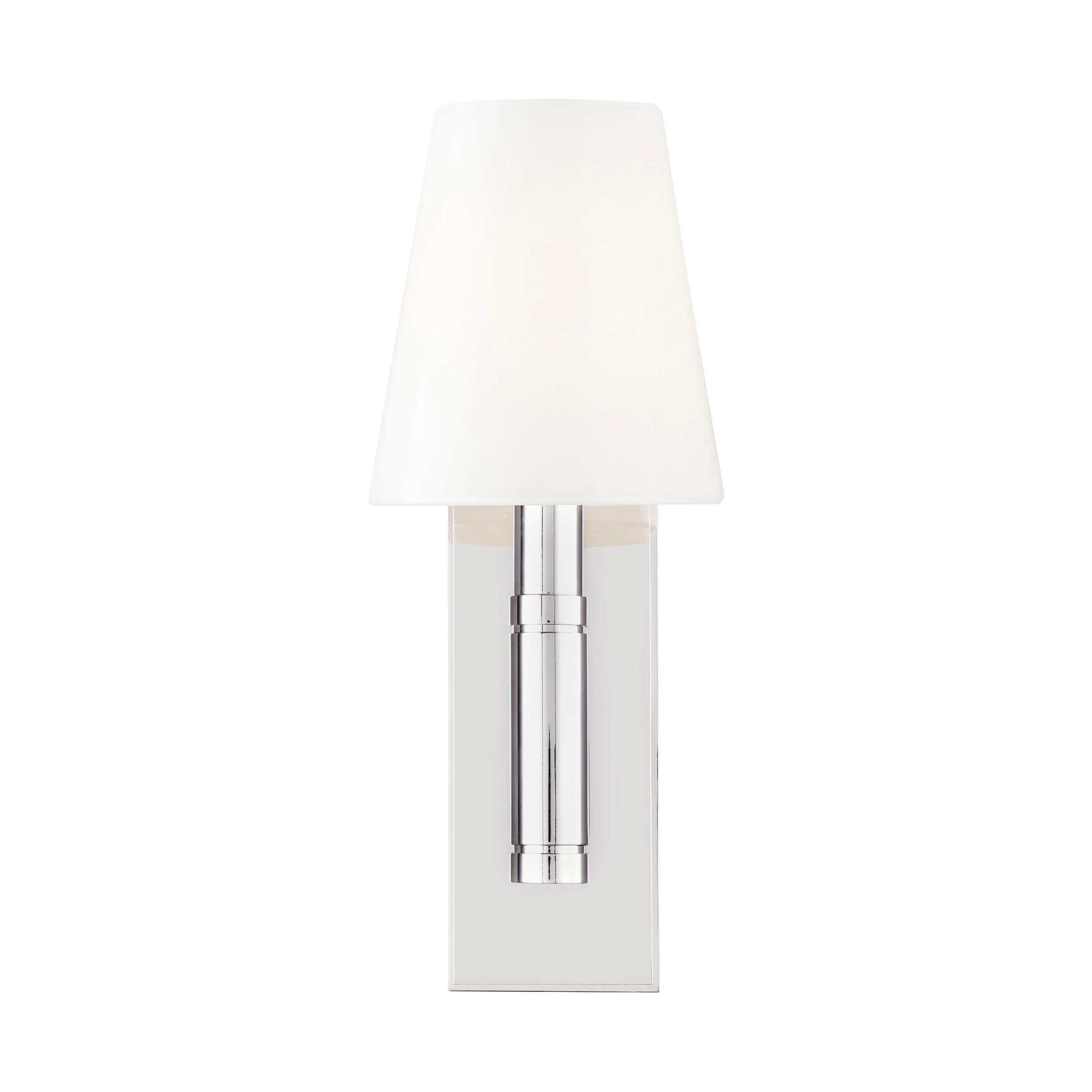Thomas O'Brien Beckham Classic Wall Sconce - Glass Shade - Image 2