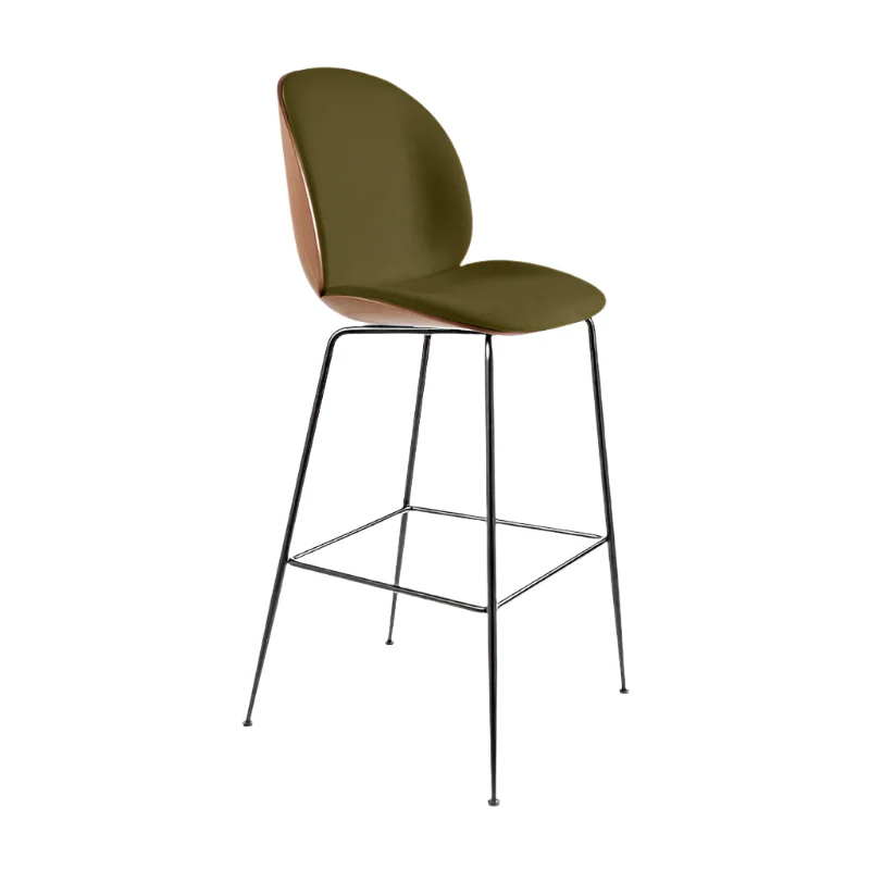 Beetle 3D Veneer Front Upholstered Stool - Image 27