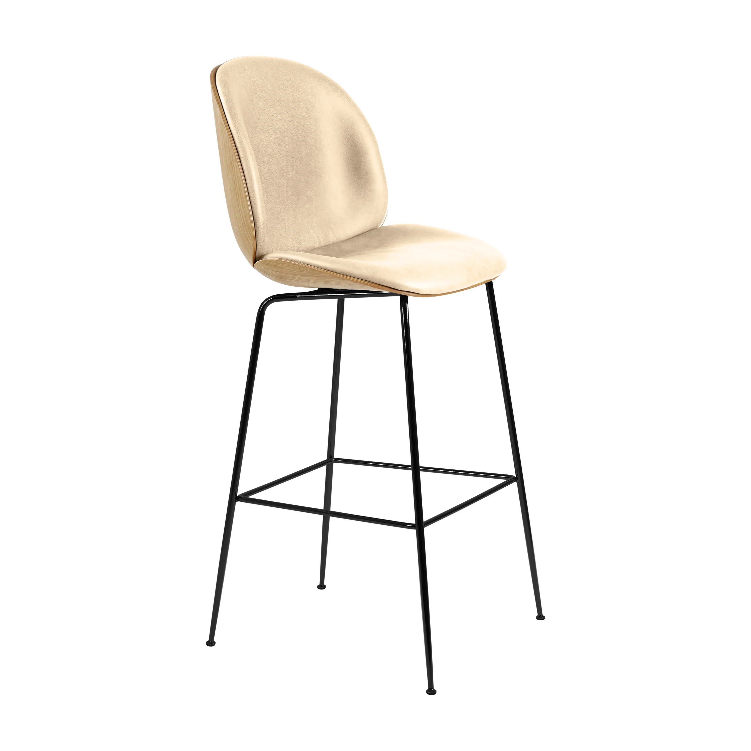 Beetle 3D Veneer Front Upholstered Stool - Image 38