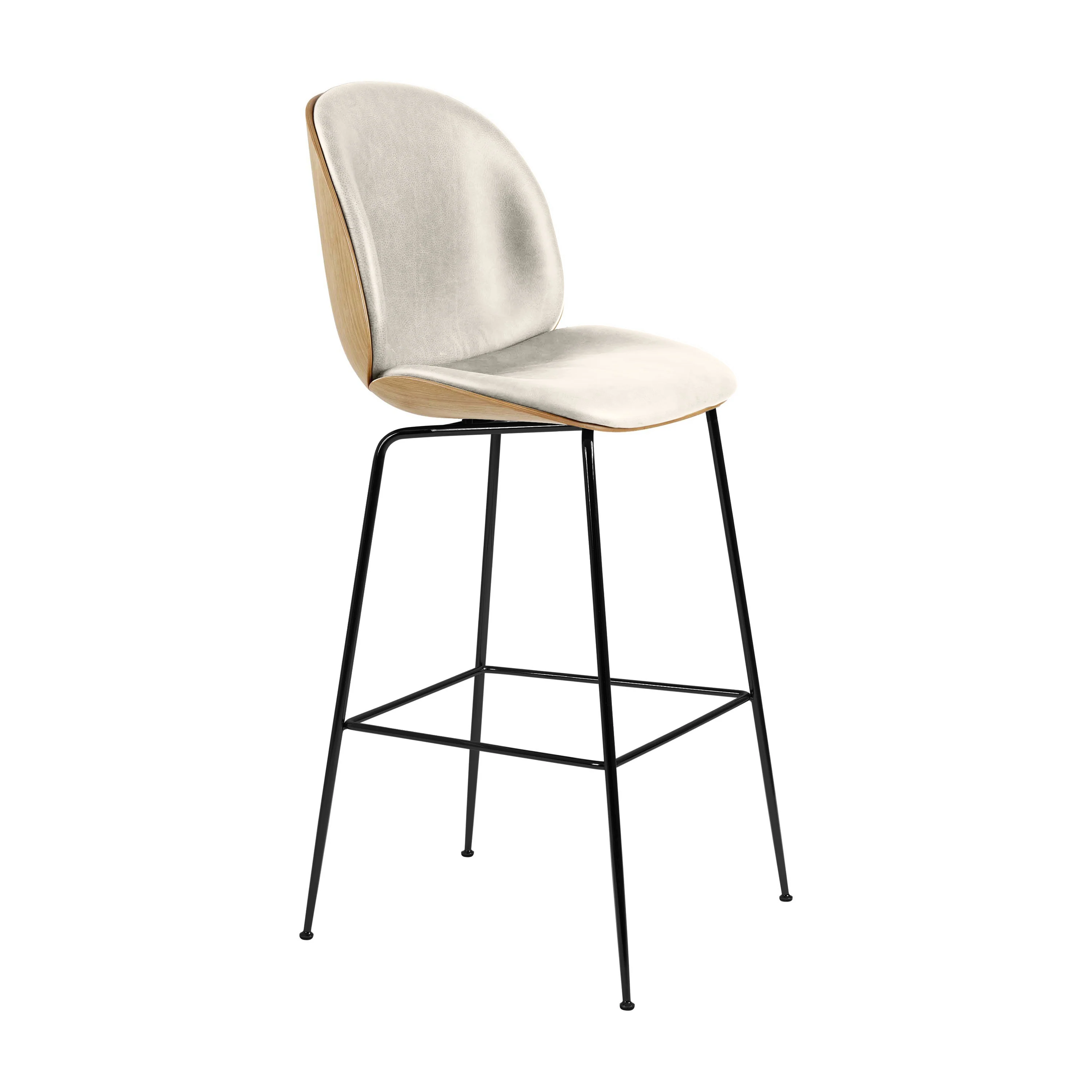 Beetle 3D Veneer Front Upholstered Stool - Image 55