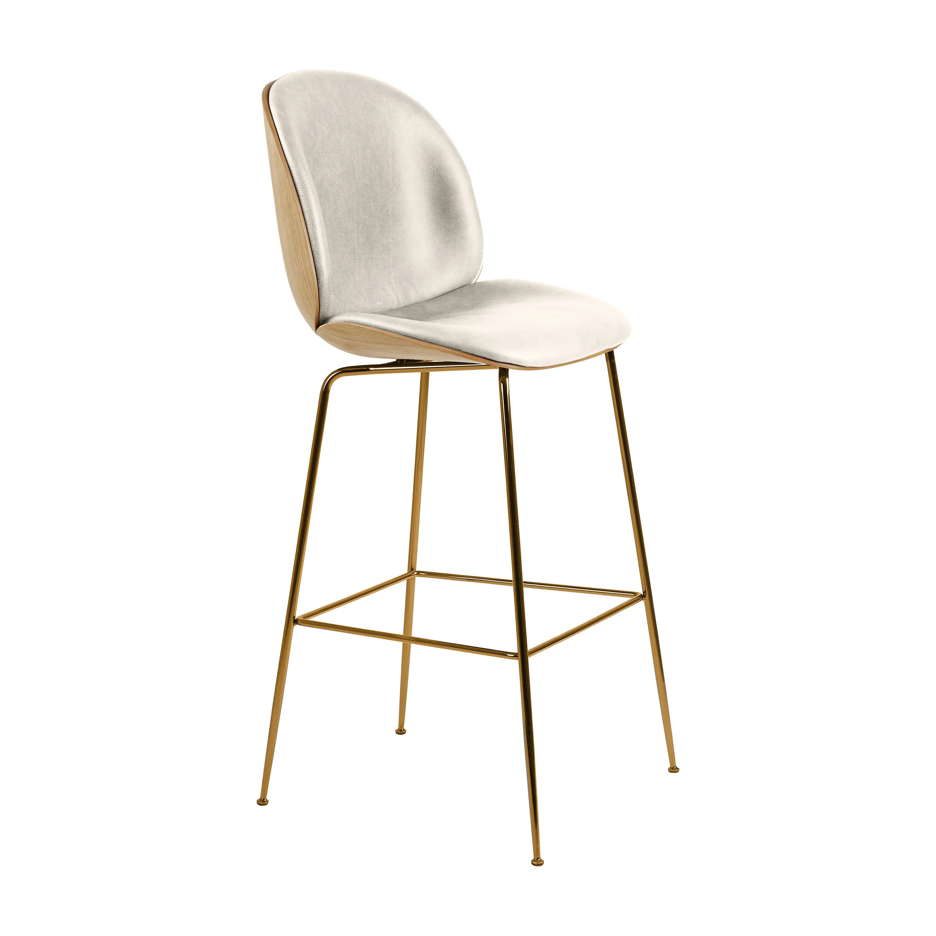 Beetle 3D Veneer Front Upholstered Stool - Image 56