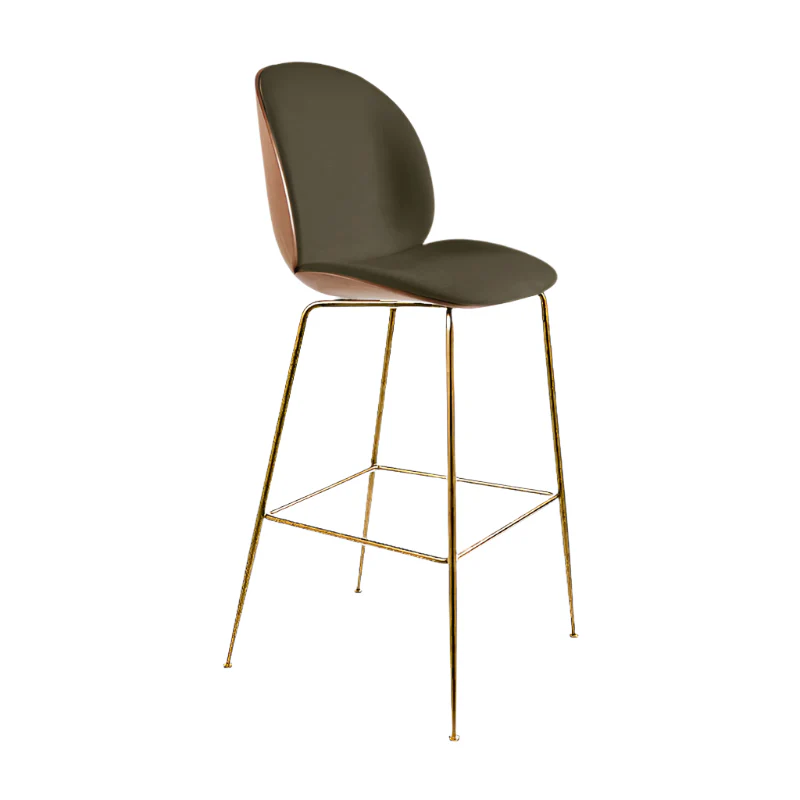 Beetle 3D Veneer Front Upholstered Stool - Image 61
