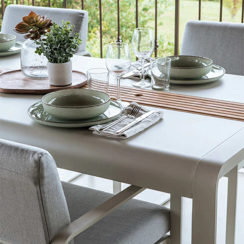 Bellevie Outdoor Dining Table with Storage - Image 26