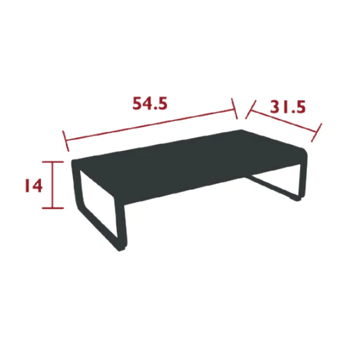 Bellevie Low Outdoor Table - Image 70