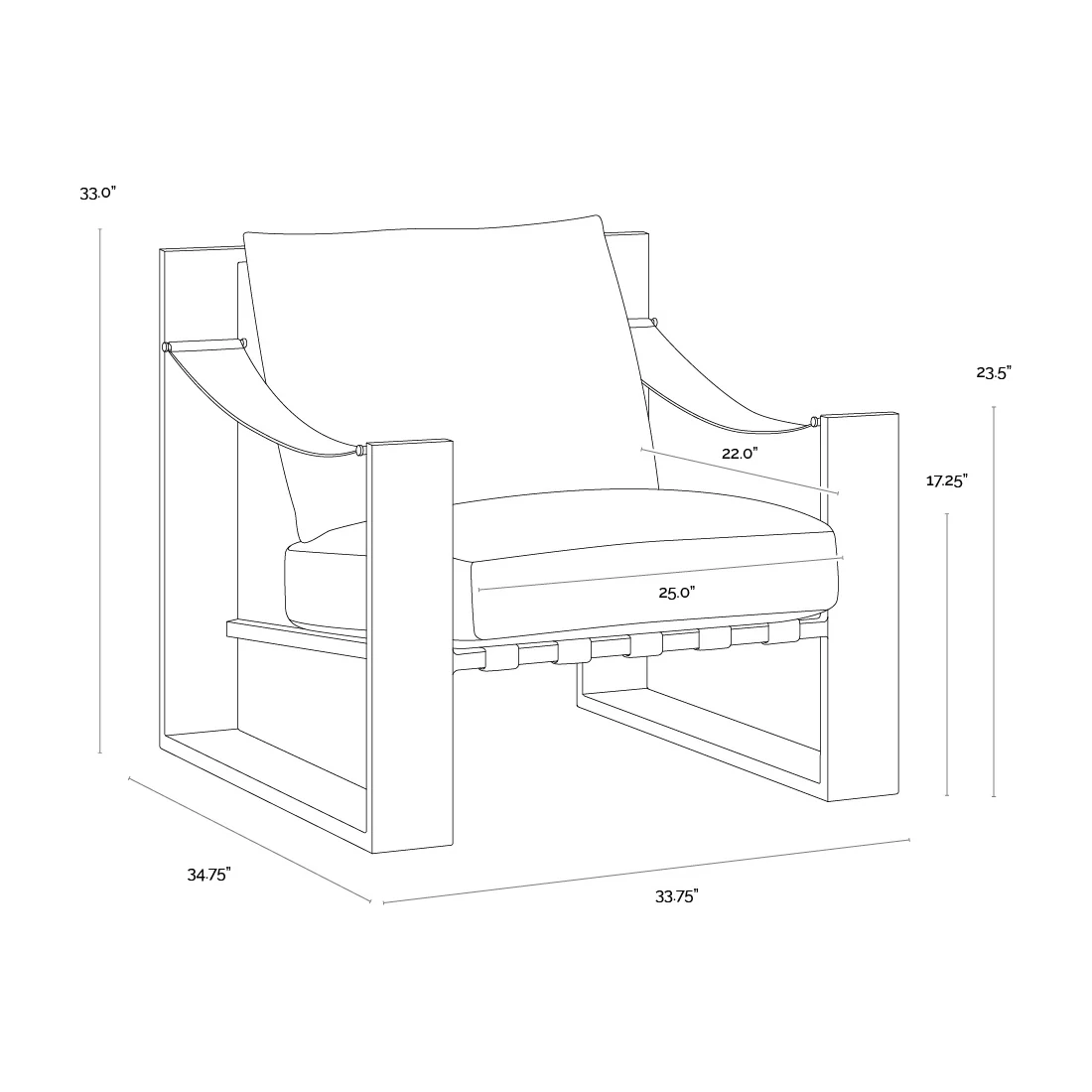 Berke Lounge Chair - Image 13