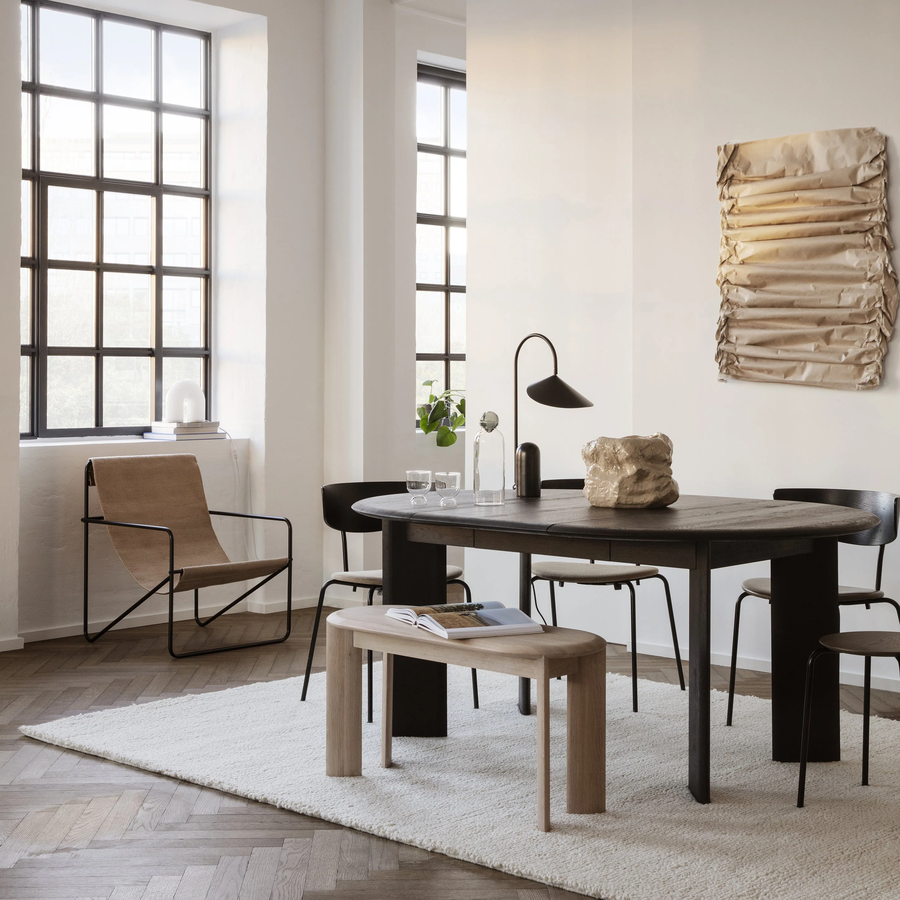Bevel Extendable Dining Table - Image 2