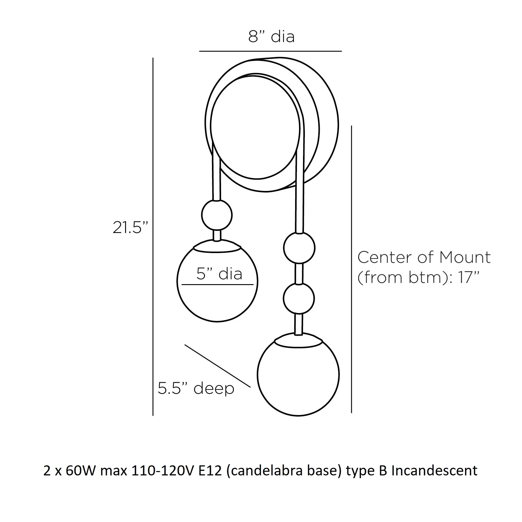 Beverly Wall Sconce - Image 8