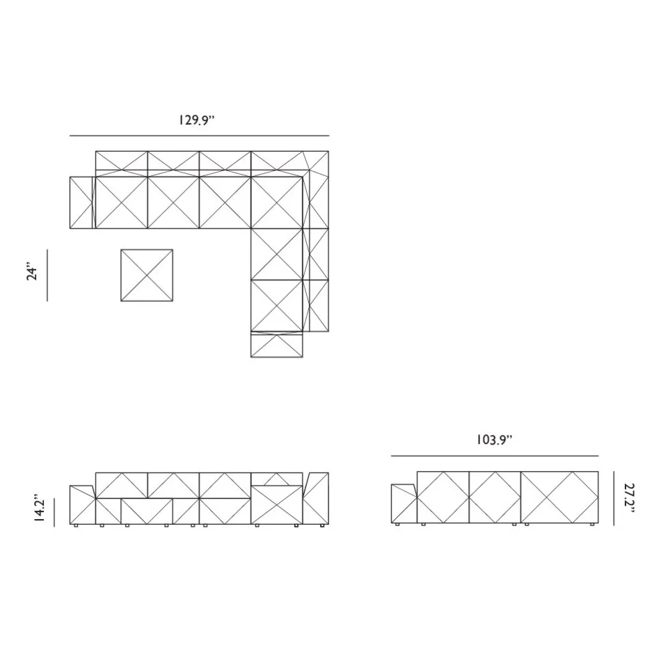 BFF Corner Module Sofa - Image 7