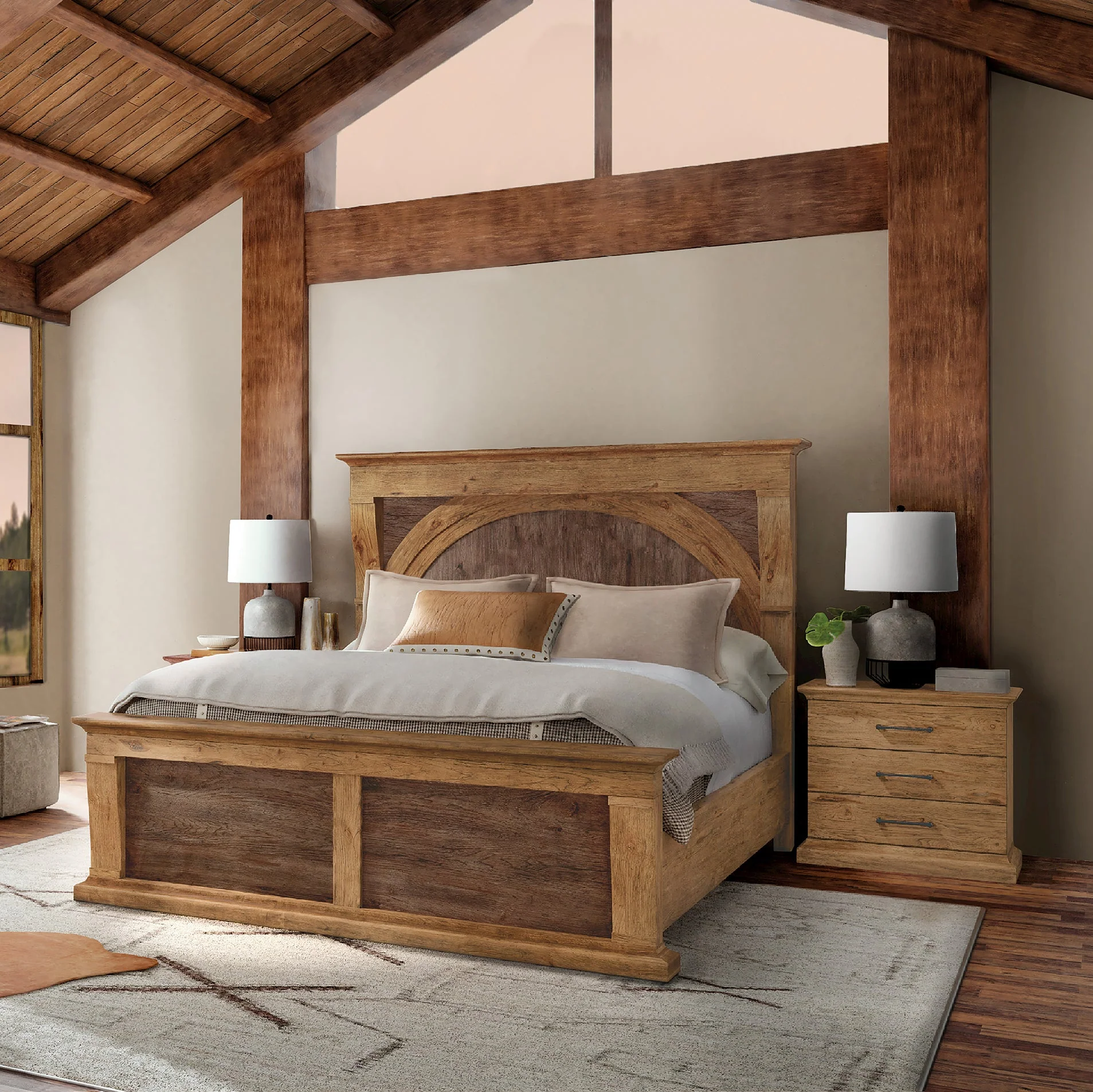 Big Sky 3-Drawer Nightstand - Image 2