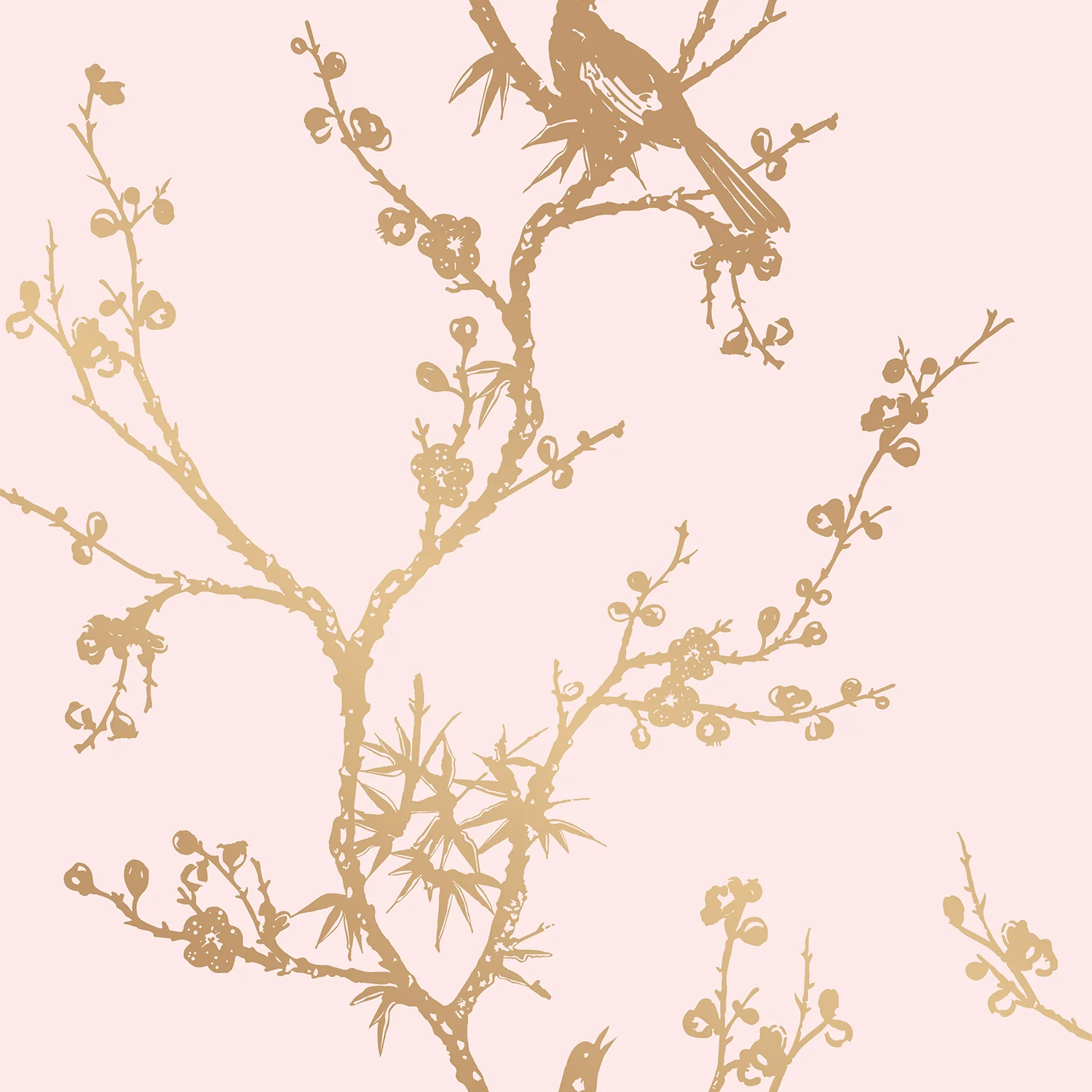 Bird Watching Removable Wallpaper Sample Swatch - Image 3
