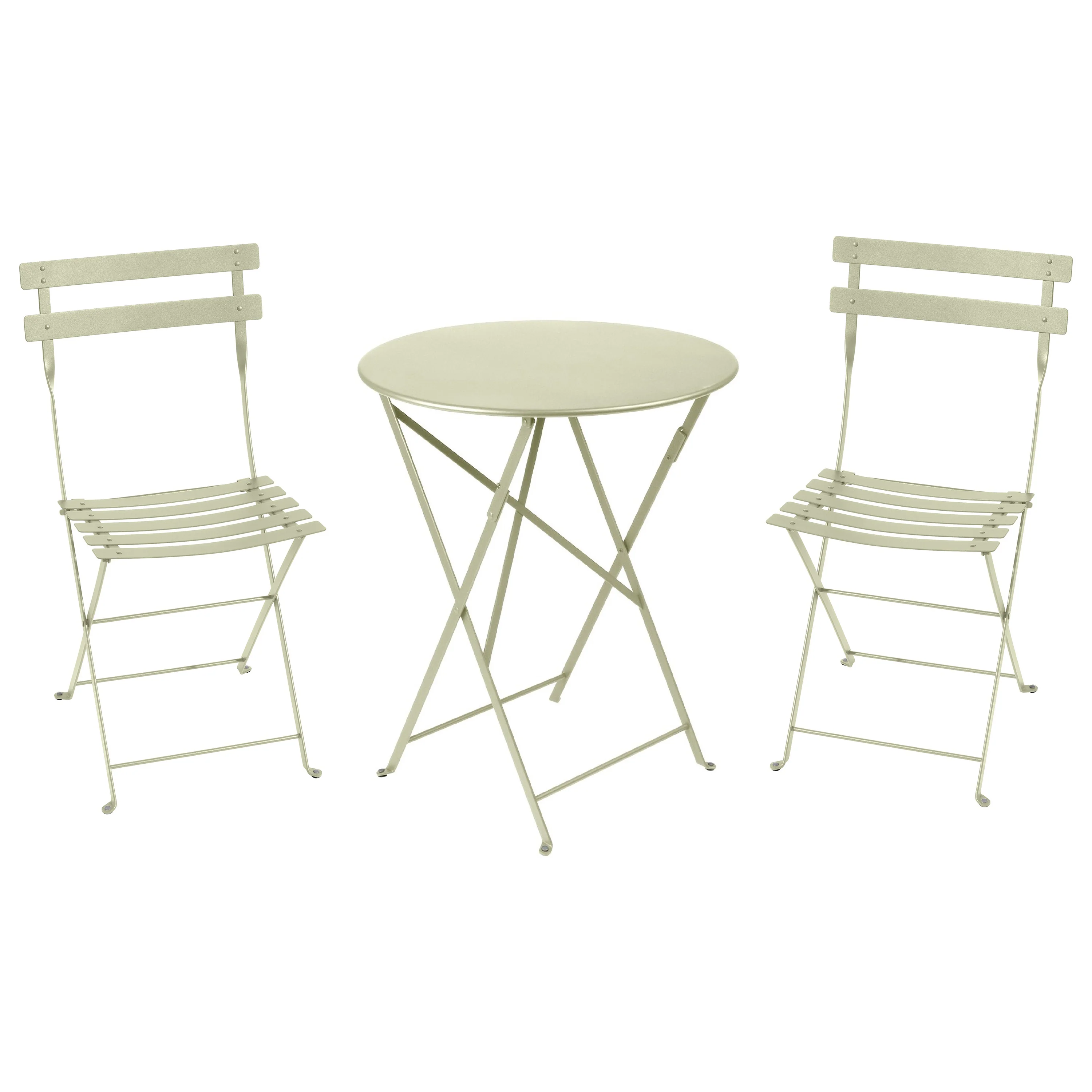 Bistro Outdoor Chair & Round Folding Outdoor Table Set - Image 23
