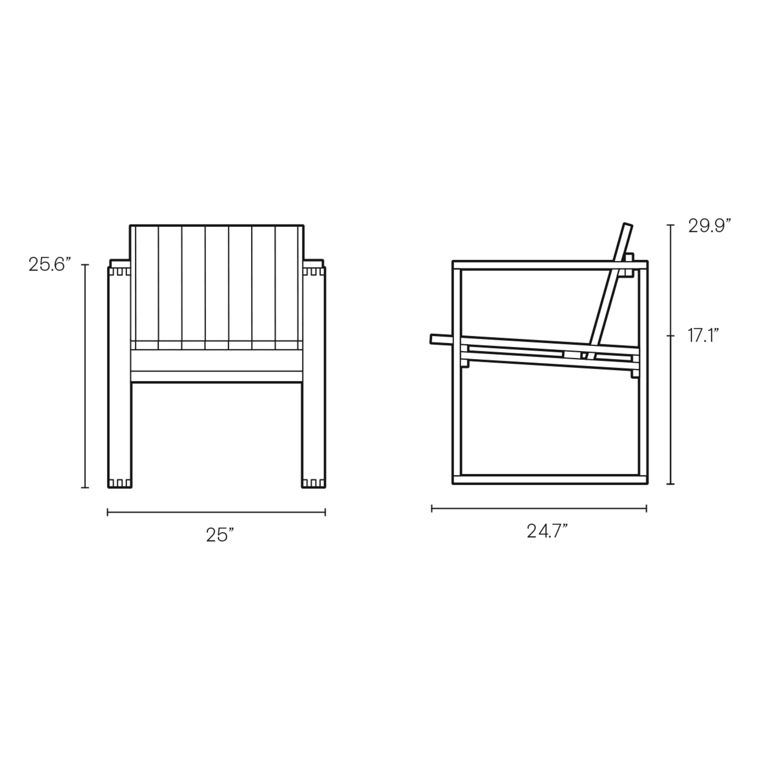 BK Outdoor Dining Chair - Image 14