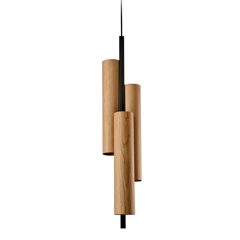 Black Note Triplet Pendant Light - Image 3