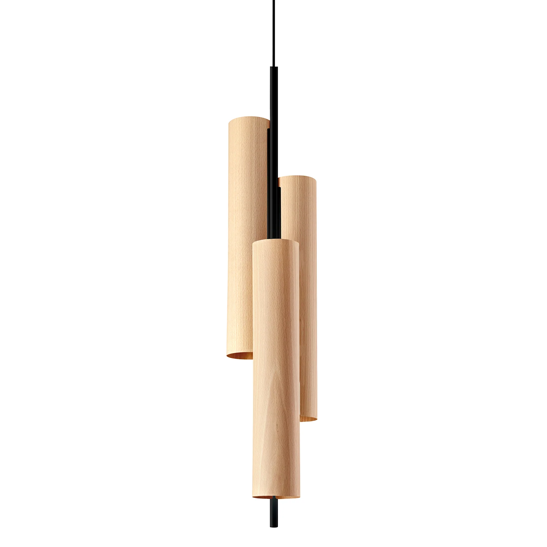 Black Note Triplet Pendant Light - Image 33