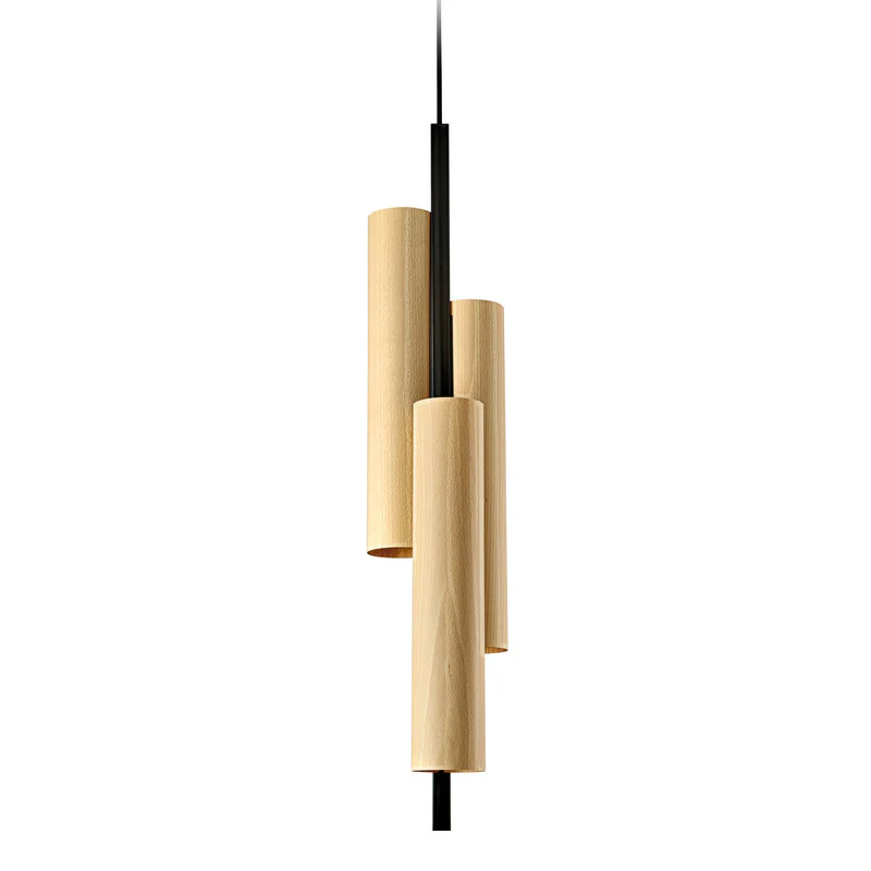 Black Note Triplet Pendant Light - Image 5
