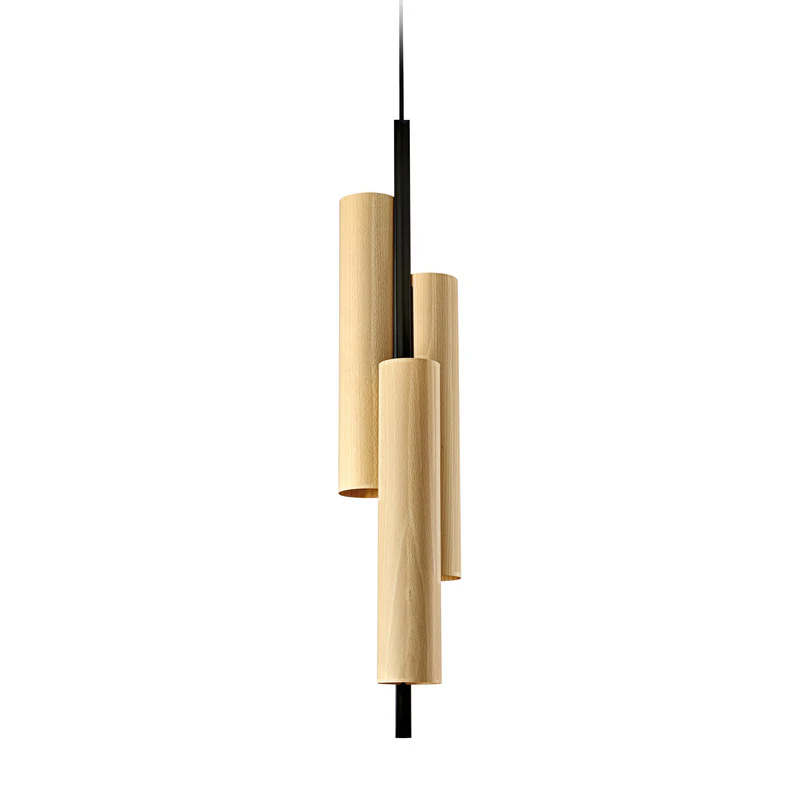 Black Note Triplet Pendant Light - Image 7