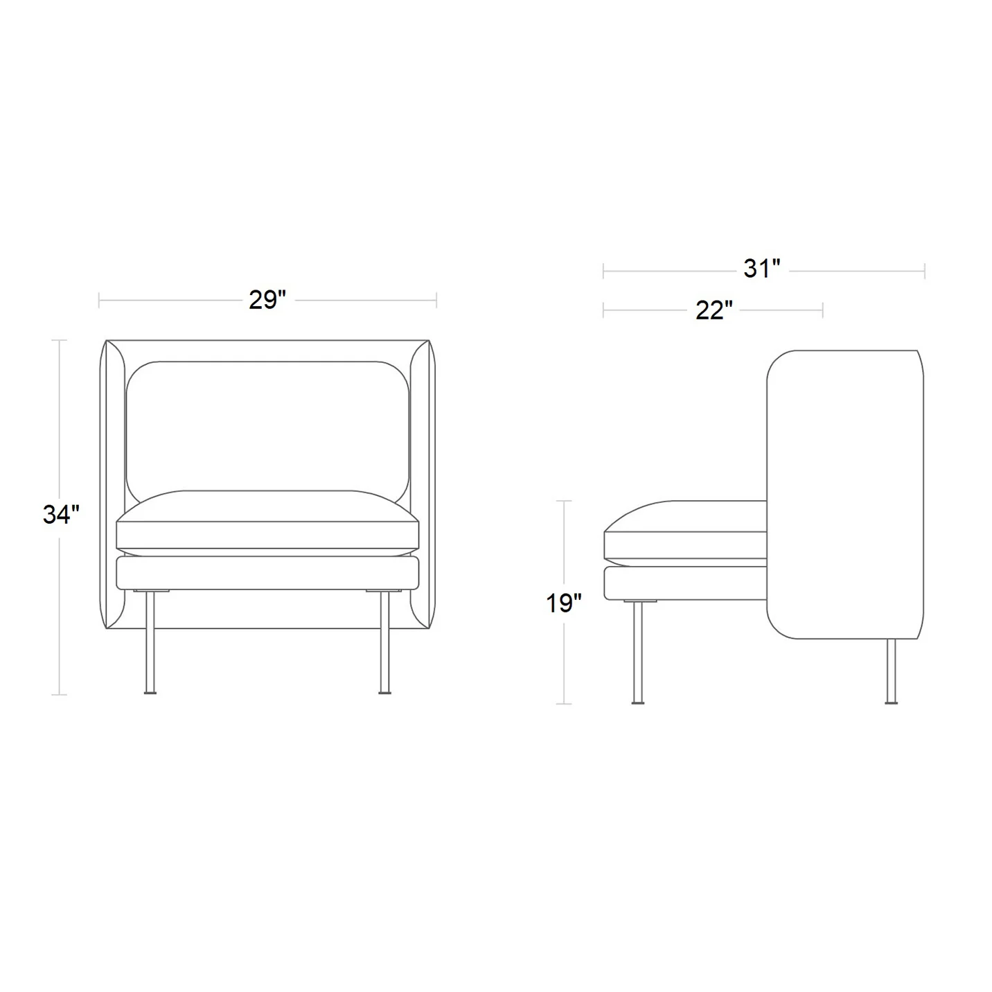Bloke Lounge Chair - Image 20