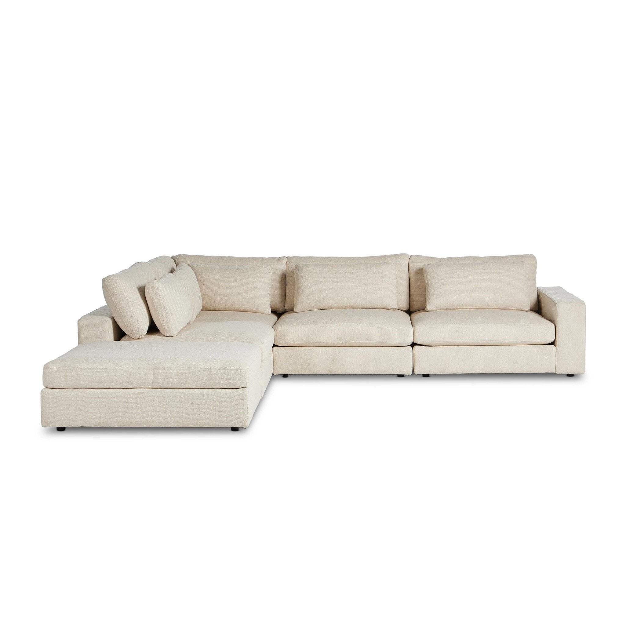 Bloor 4-Piece Sectional with Ottoman - Image 29