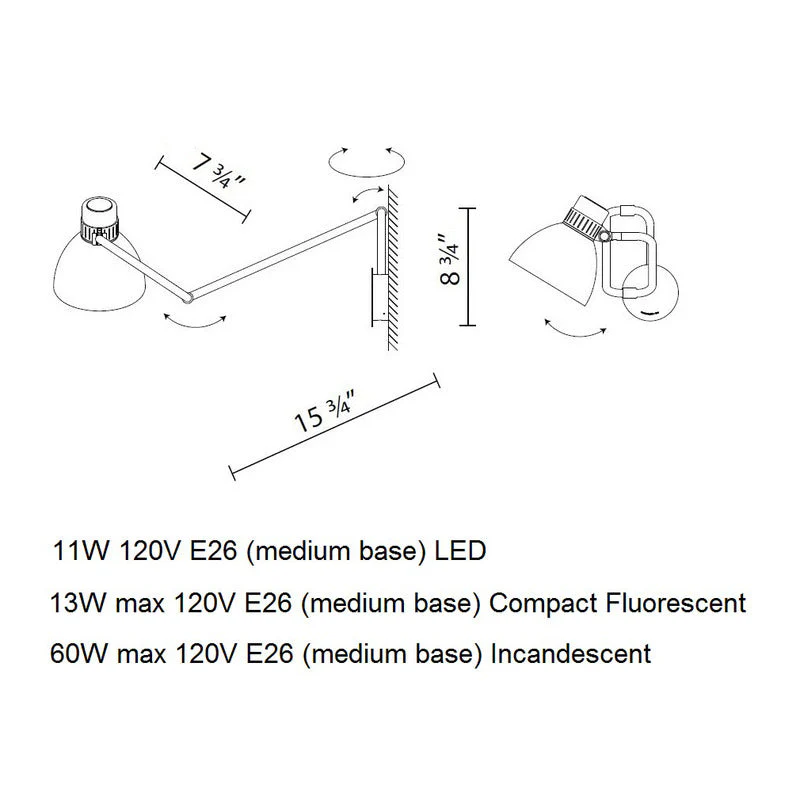 Blux System W20 Wall Light - Image 5