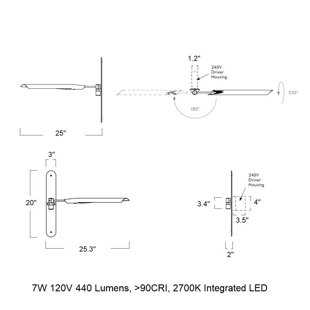 Boden LED Wall Sconce - Image 9