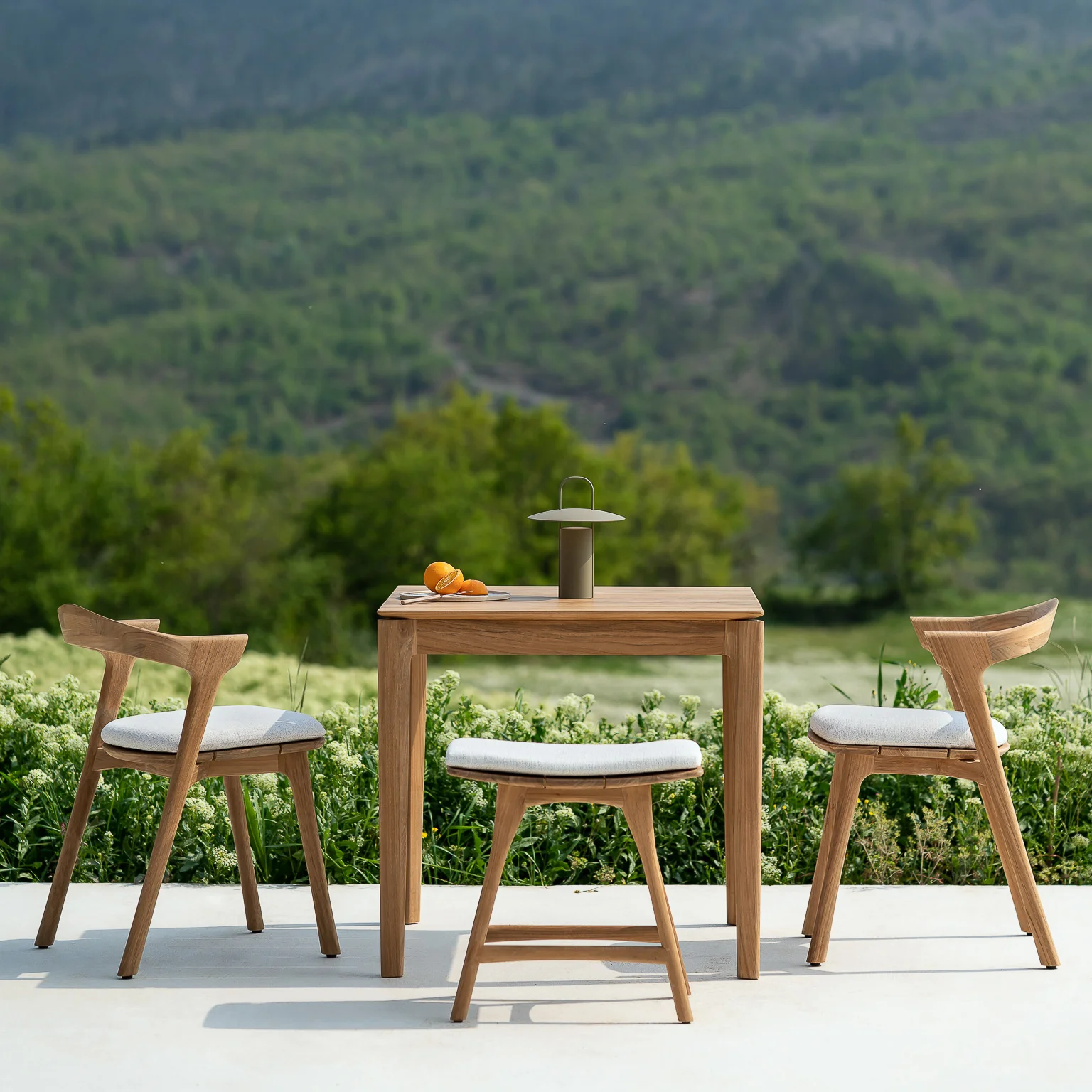 Bok Outdoor Square Dining Table - Image 4