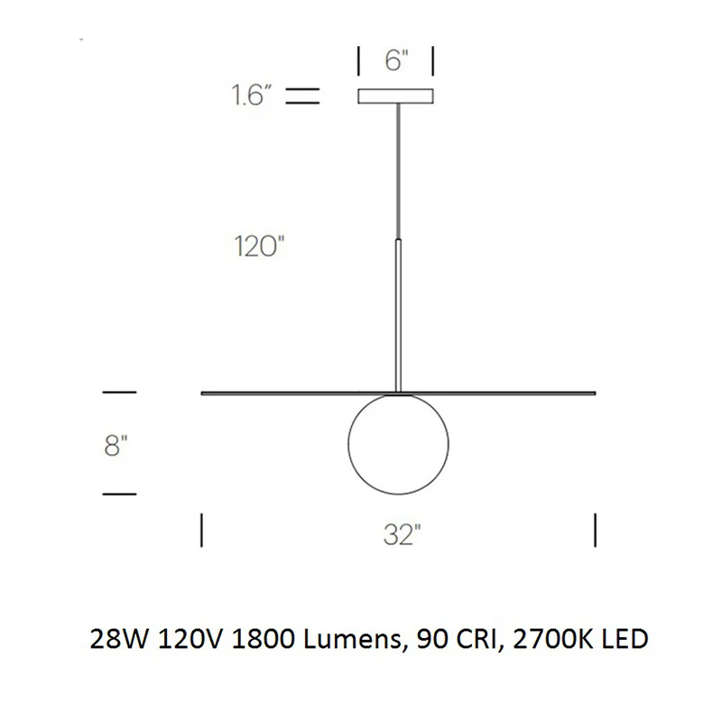 Bola Disc Pendant Light - Image 17
