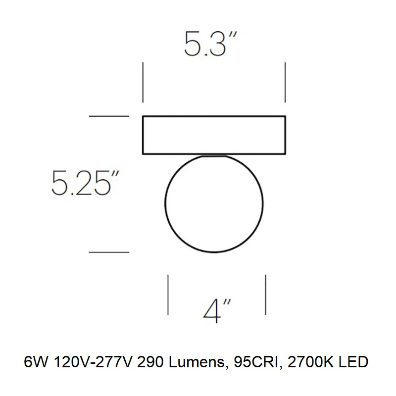 Bola Sphere Flush Mount - Image 50