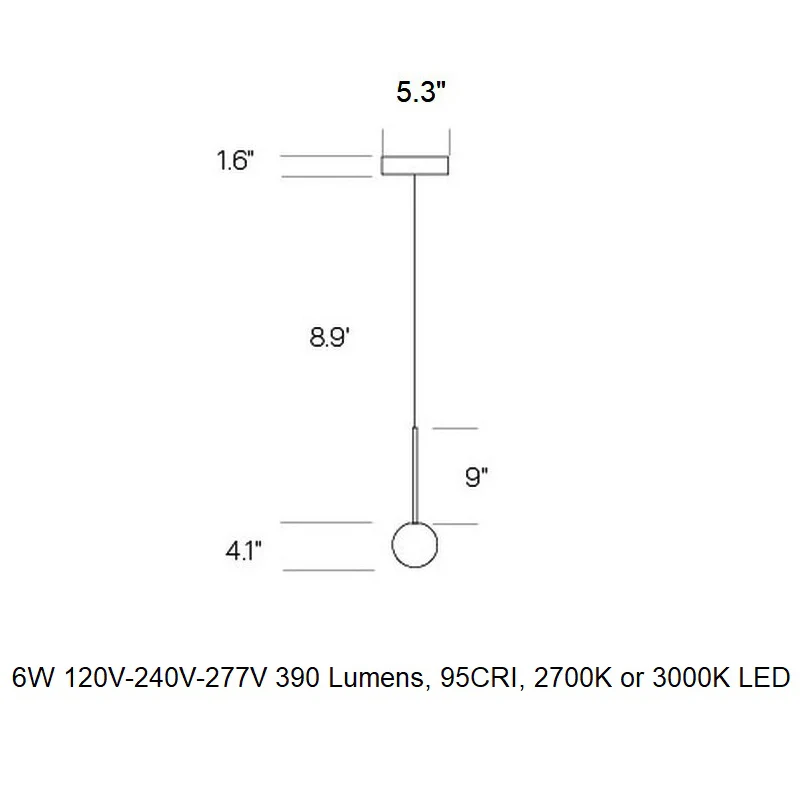 Bola Sphere Pendant Light - Image 28