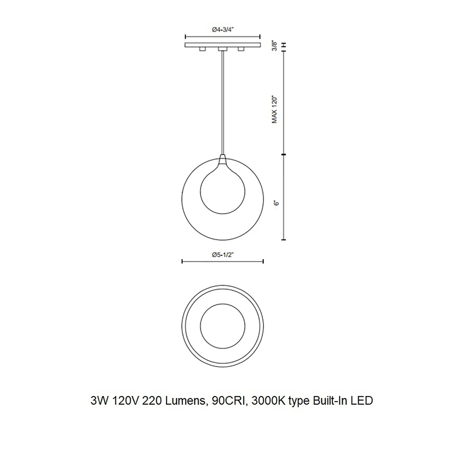 Bolla Pendant Light - Image 12