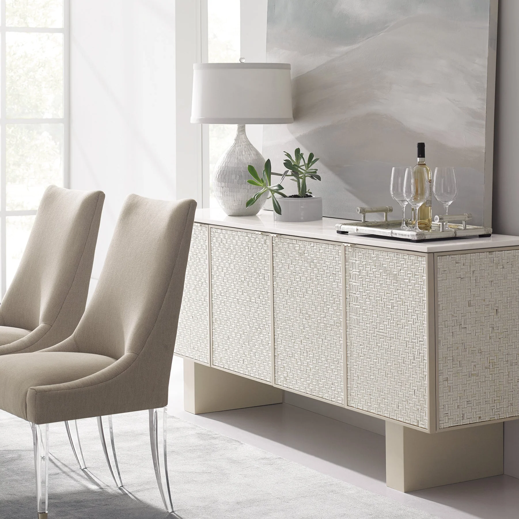 Bomb-Shell 4-Door Sideboard - Image 2