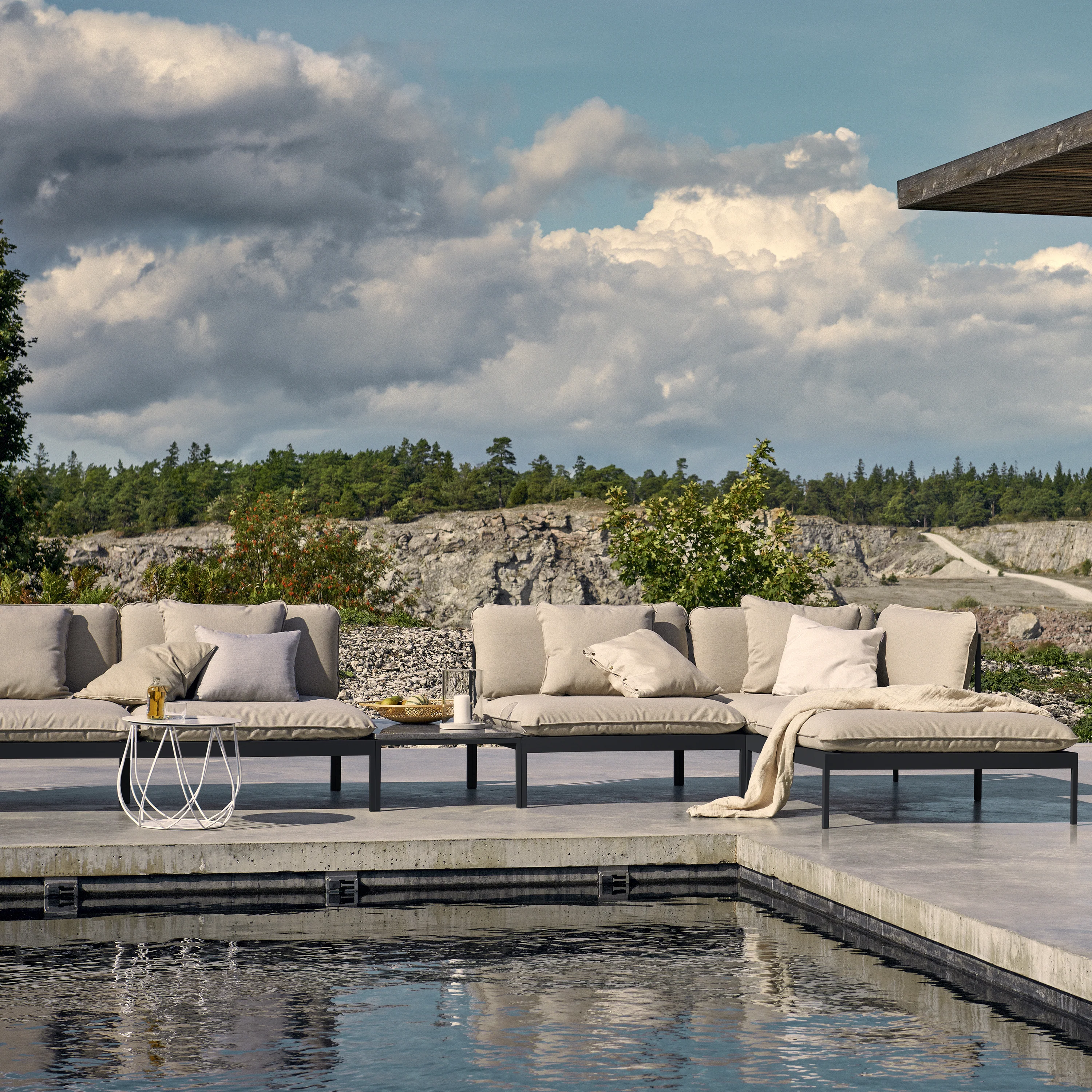Bonan Outdoor Lounge Sofa - Image 11