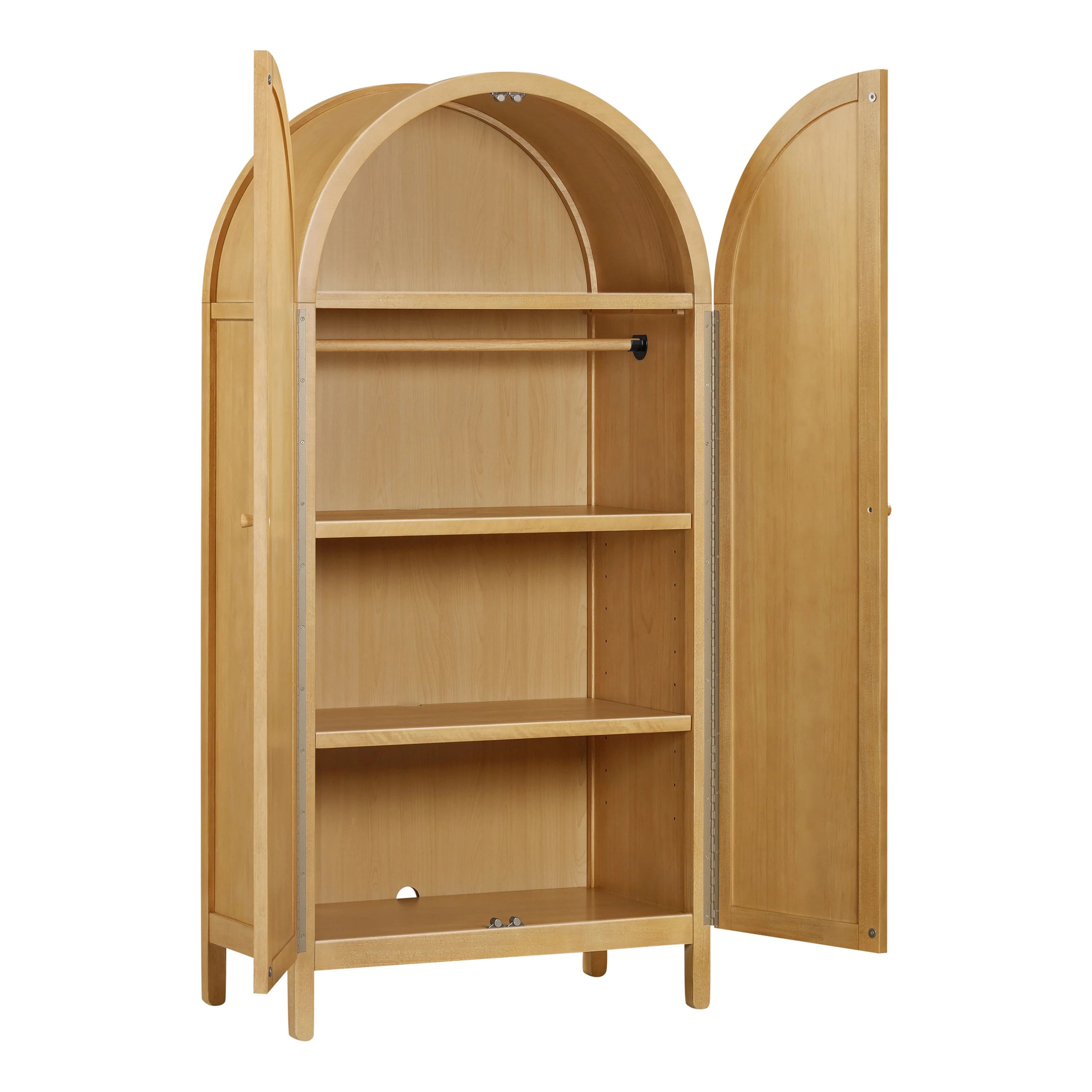 Bondi Cane Assembled Armoire - Image 5