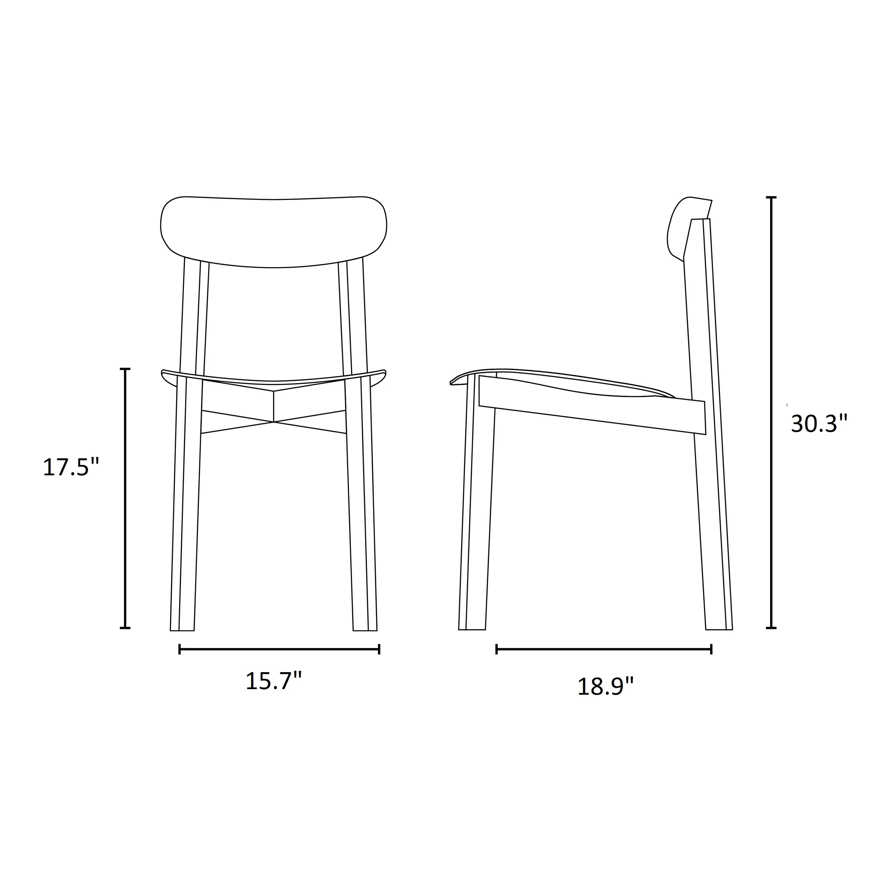 Bondi Dining Chair (Set of 2) - Image 22