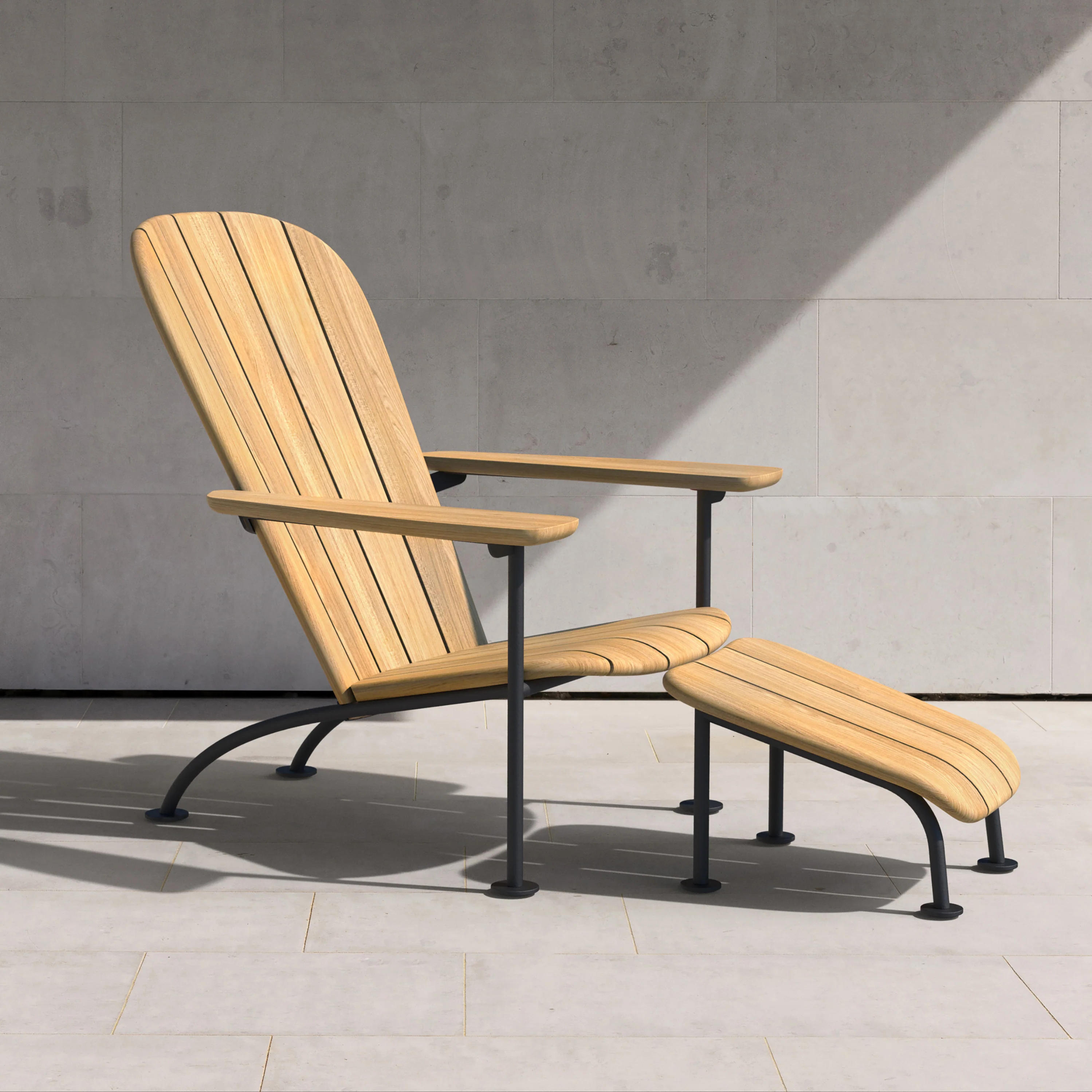 Boste Outdoor Lounge Chair - Image 2