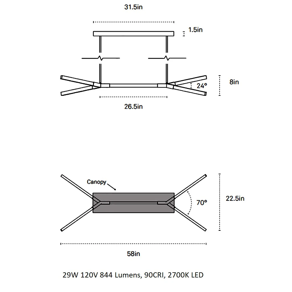 Bough Double Pendant Light - Image 4