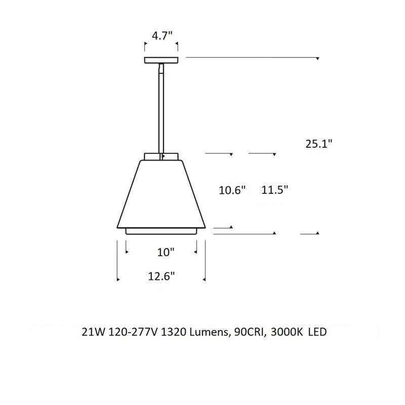 Bowman Outdoor Pendant Light - Image 7