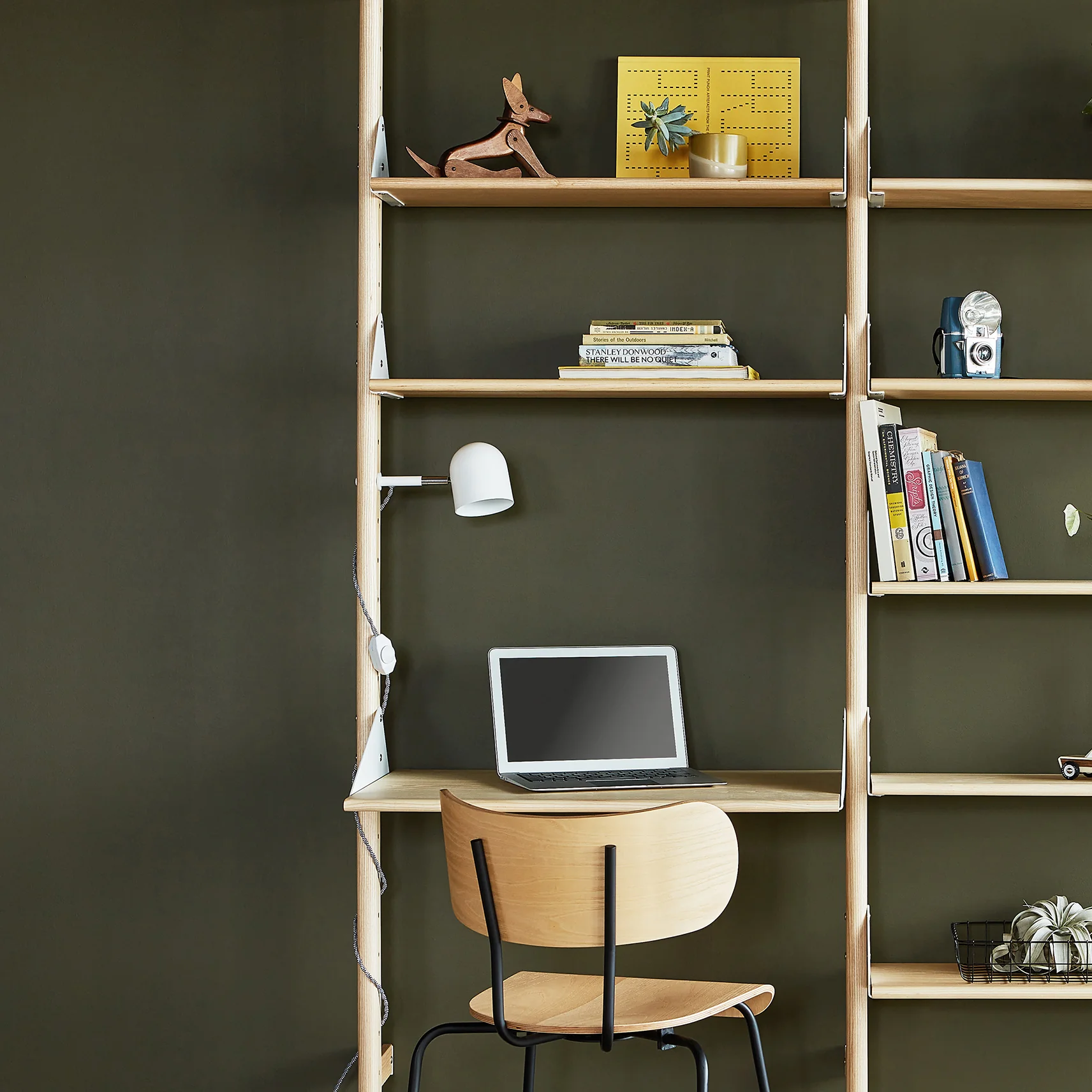 Branch-3 Shelving Unit with Desk - Image 17