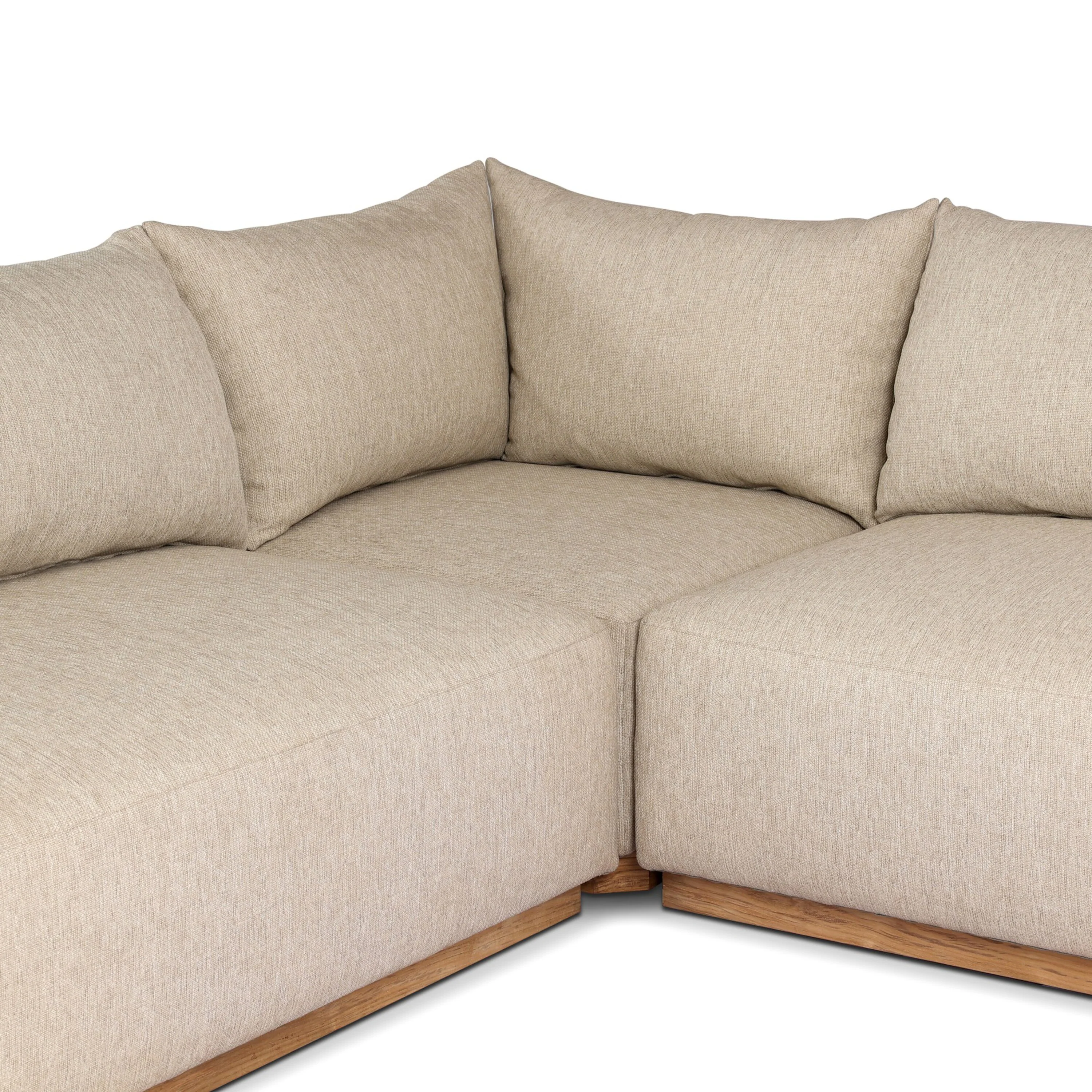Branford Outdoor 3-Piece Sectional - Image 7