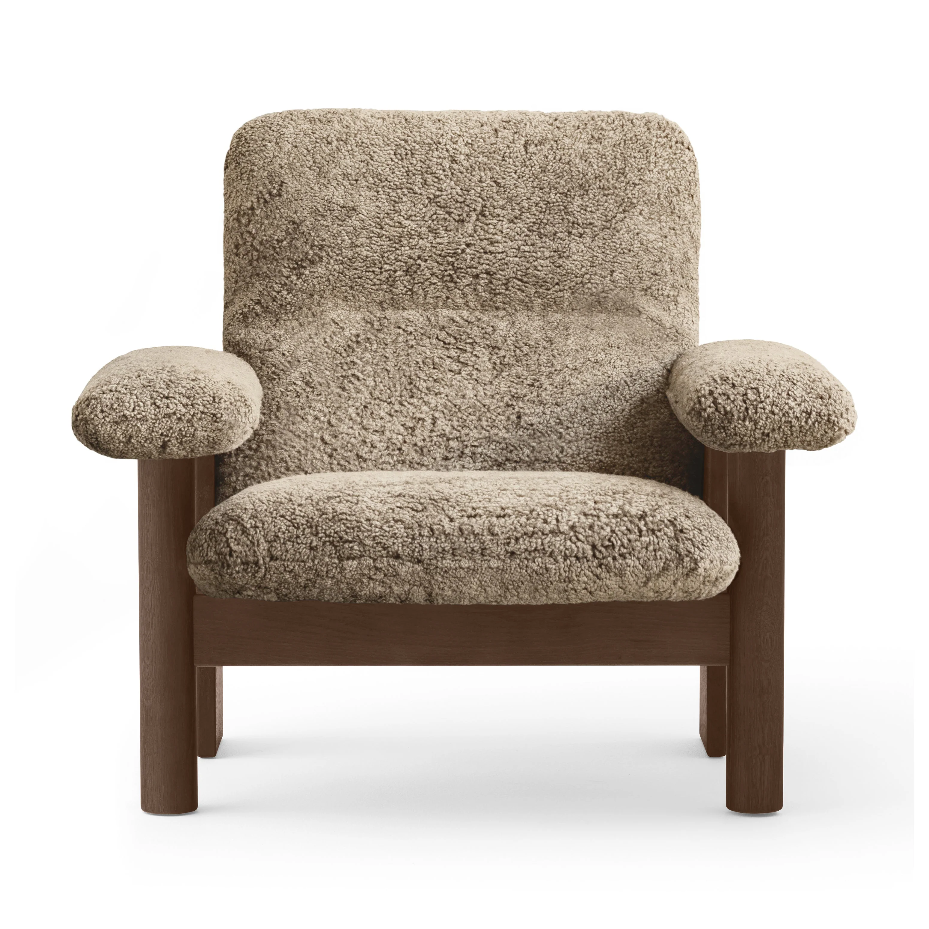 Brasilia Sheepskin Lounge Chair - Image 59