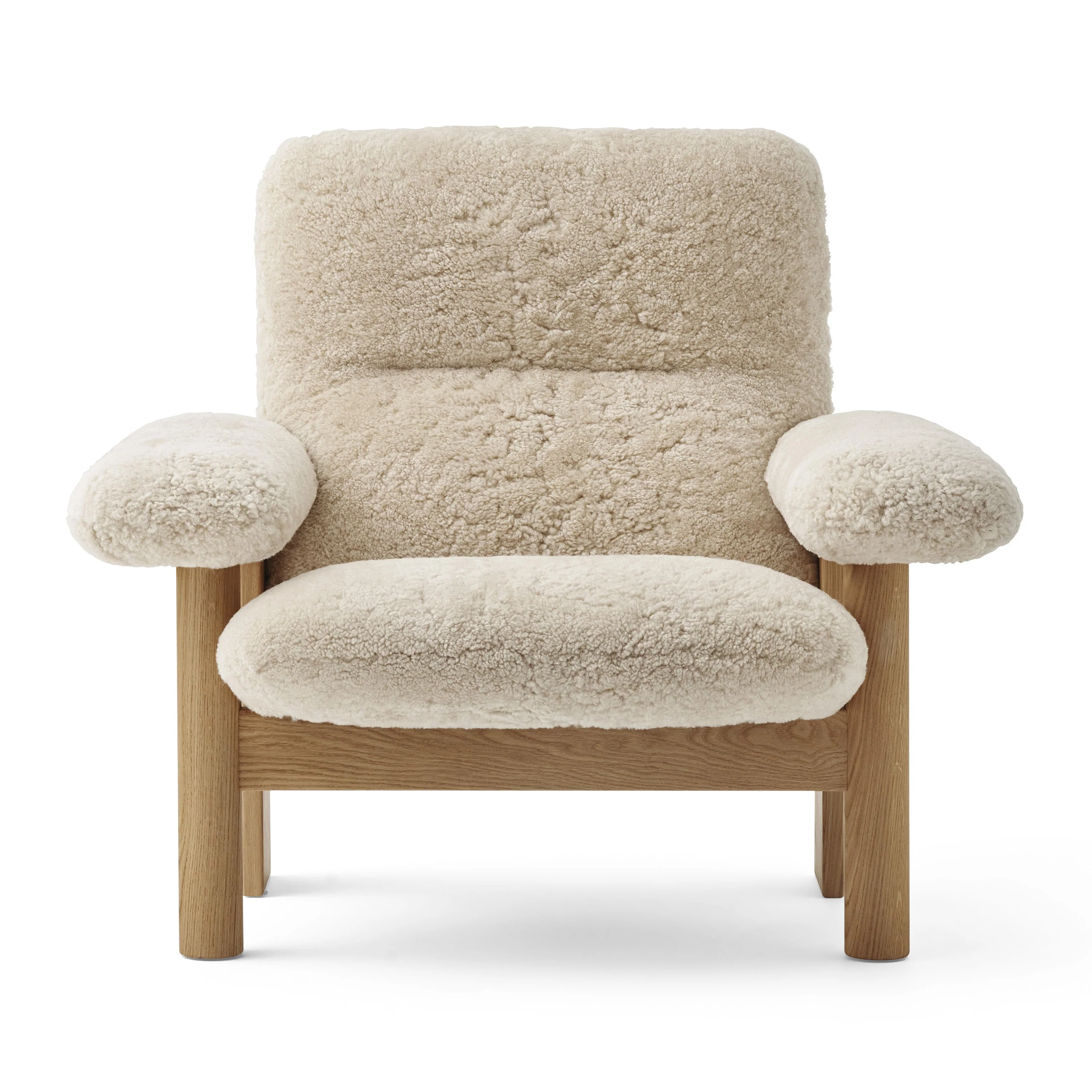 Brasilia Sheepskin Lounge Chair - Image 8