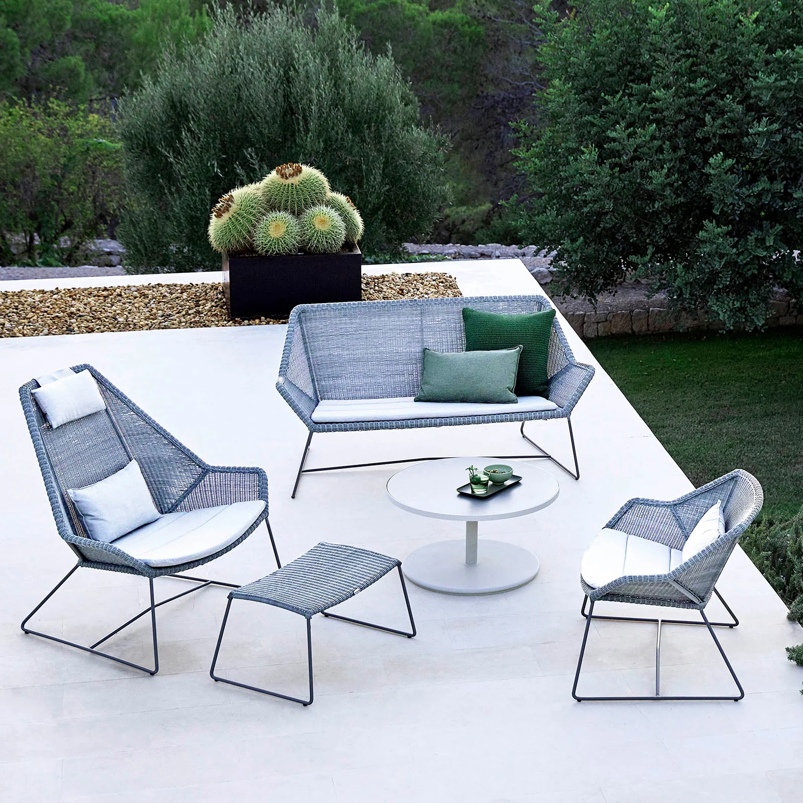 Breeze Outdoor 2-Seater Lounge Sofa - Image 48