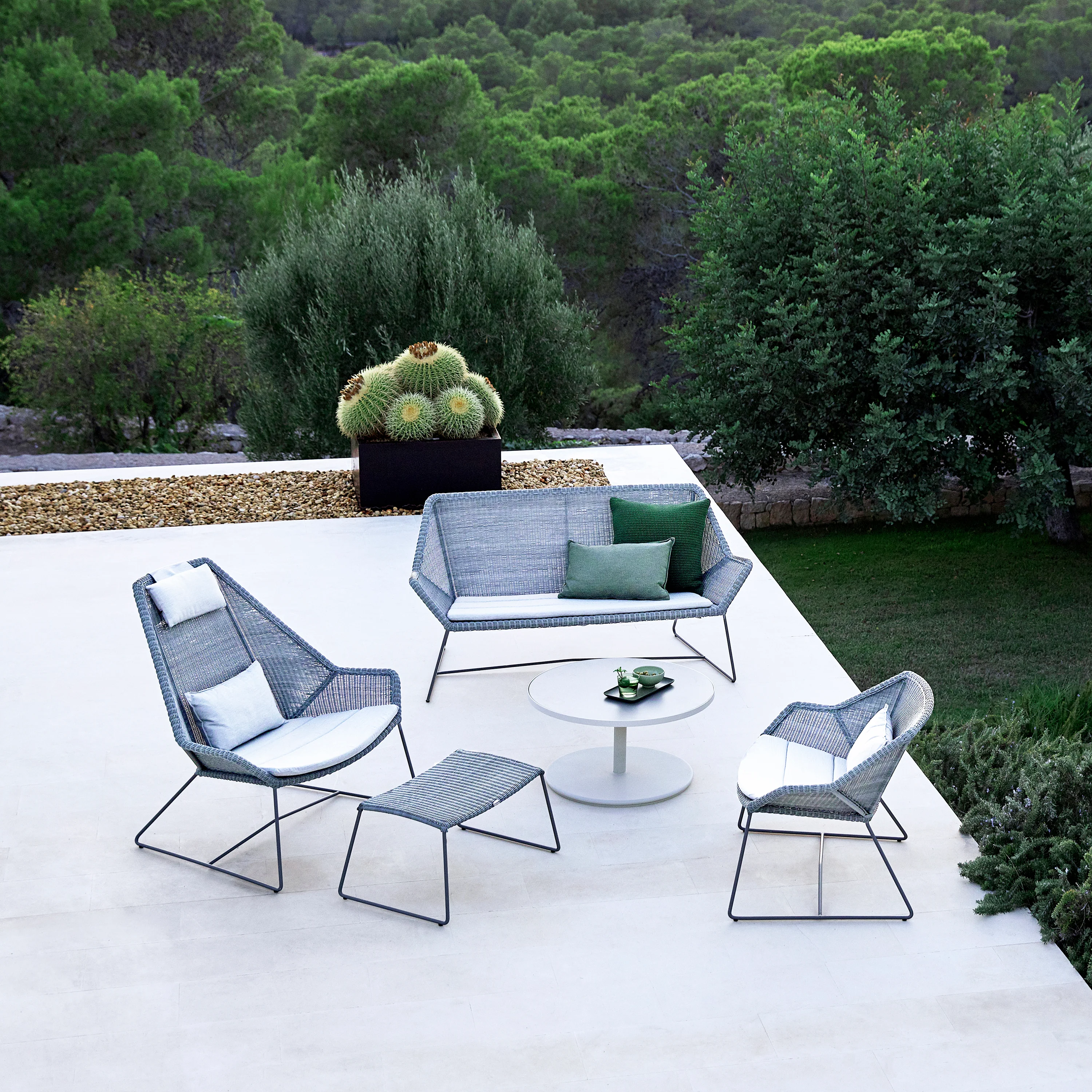 Breeze Outdoor Footstool - Image 11