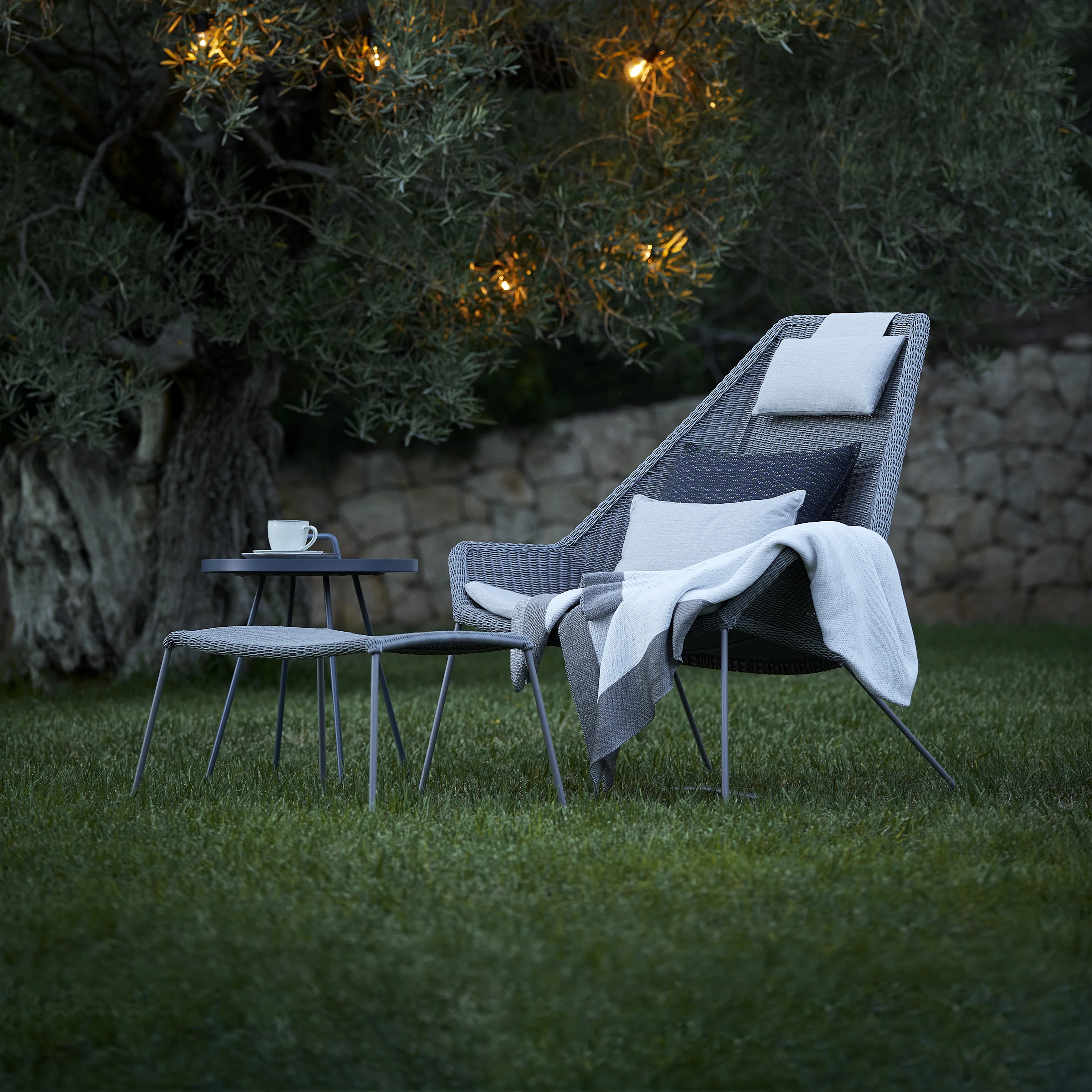 Breeze Outdoor Footstool - Image 8
