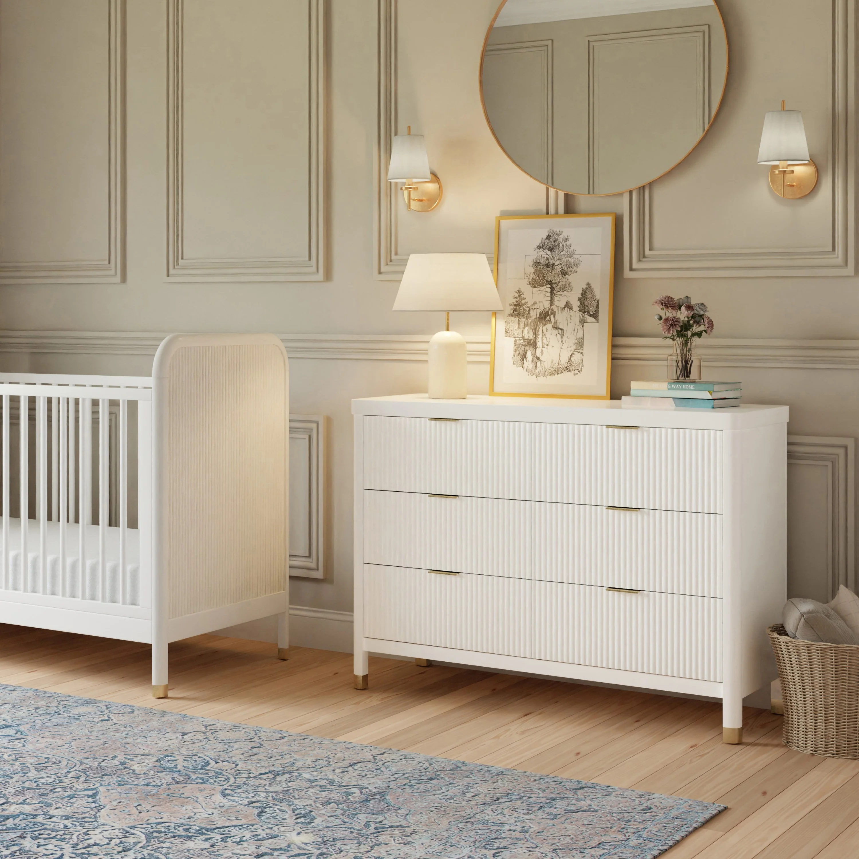 Brimsley Tambour 6-Drawer Dresser - Image 10