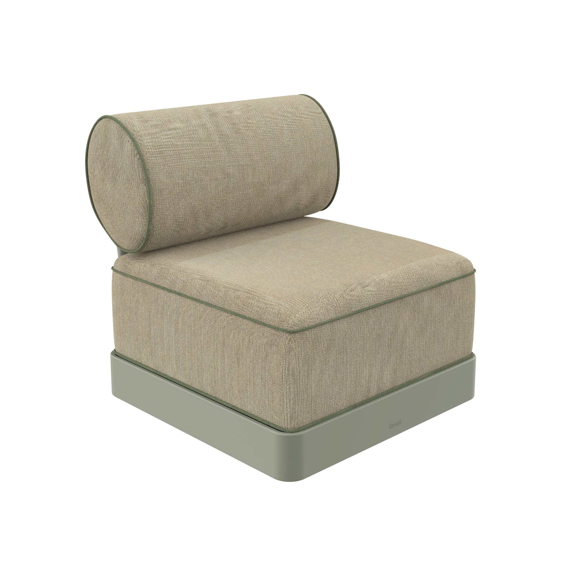 Brisa Outdoor Basic Armless Lounge Chair