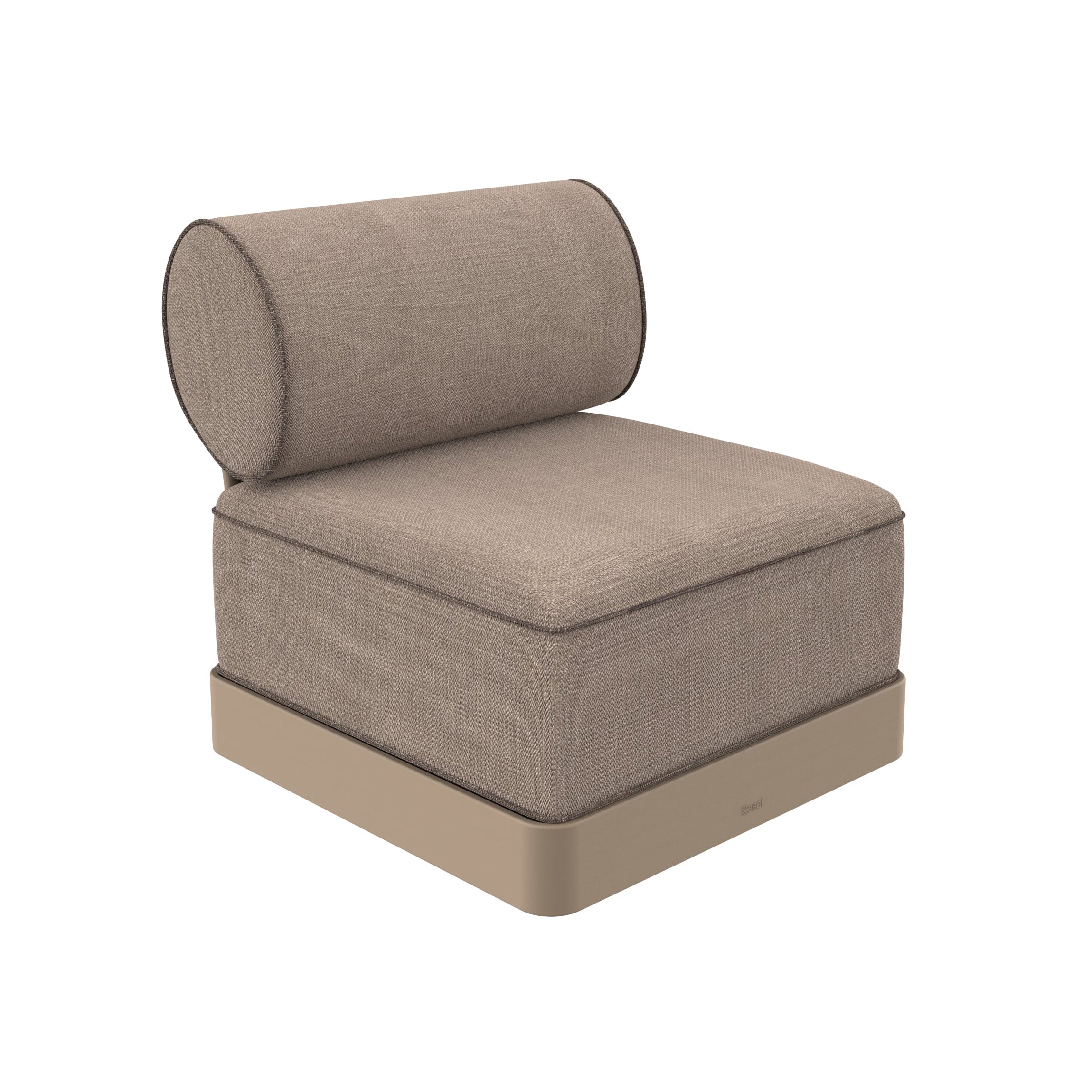 Brisa Outdoor Basic Armless Lounge Chair - Image 4