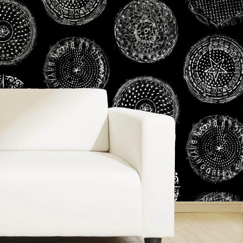 Brooklyn Manhole Wallpaper - Image 8